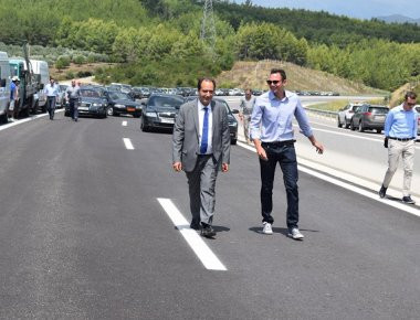 Στην κυκλοφορία τμήμα της Ιονίας Οδού Αμφιλοχία-Άρτα (φωτό, βίντεο) (upd)